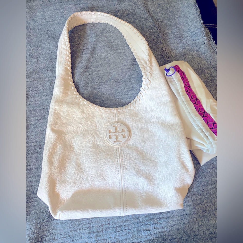 Tory Burch cream hobo bag brand new